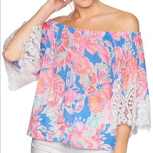 **SOLD**NWT Bay Dreamin Zaylee Top Lilly Pulitzer